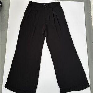 GAP Women’s Elegant Black Wide Leg Women's Career Pants 8R